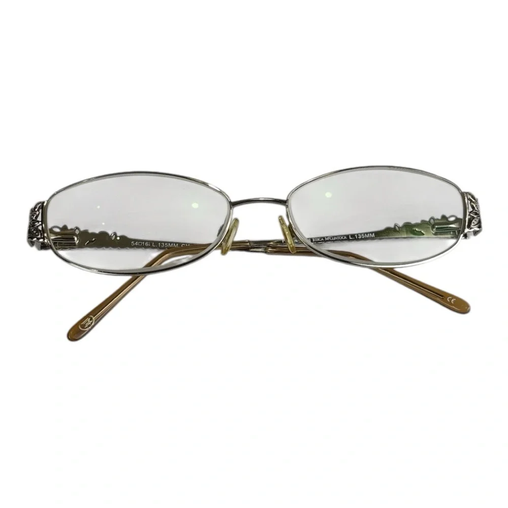 JESSICA M'CLINTOCK 540161 L.135MM CV JMC 028 SILVER Floral glasses frame